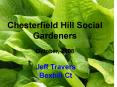 Chesterfield Hill Social PowerPoint PPT Presentation