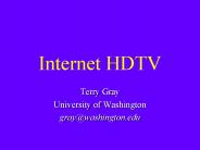 Internet HDTV
