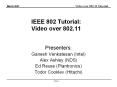 IEEE%20802%20Tutorial:%20Video%20over%20802.11 PowerPoint PPT Presentation