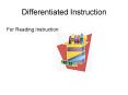 Differentiated Instruction PowerPoint PPT Presentation