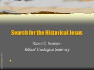 Search for the Historical Jesus