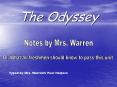 The Odyssey PowerPoint PPT Presentation