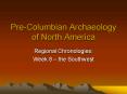 PreColumbian Archaeology of North America PowerPoint PPT Presentation