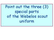 Point out the three (3)