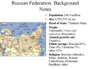 Russian Federation: Background Notes