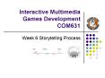 Interactive Multimedia Games Development COM631 PowerPoint PPT Presentation