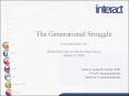 The Generational Struggle PowerPoint PPT Presentation