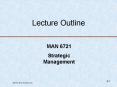 Lecture Outline PowerPoint PPT Presentation