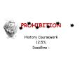 PROHIBITION PowerPoint PPT Presentation
