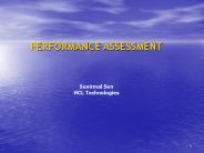PERFORMANCE ASSESSMENT