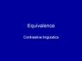 Equivalence PowerPoint PPT Presentation
