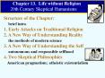 Chapter 13. Life without Religion PowerPoint PPT Presentation