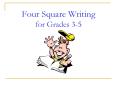 Four Square Writing for Grades 3-5 PowerPoint PPT Presentation