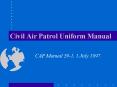Civil Air Patrol Uniform Manual PowerPoint PPT Presentation
