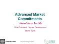 Advanced Market Commitments PowerPoint PPT Presentation