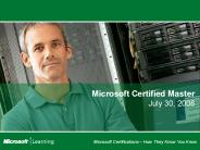 Microsoft Certified Master