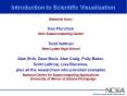 Introduction to Scientific Visualization PowerPoint PPT Presentation