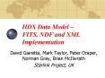 HDX Data Model FITS, NDF and XML Implementation PowerPoint PPT Presentation