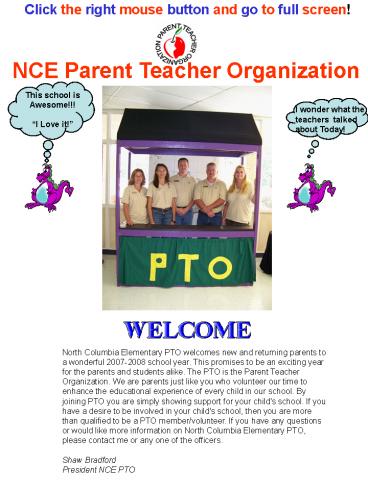 NCE Parent Teacher Organization