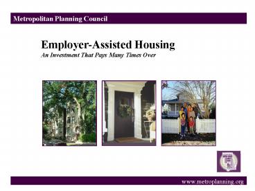 Metropolitan Planning Council