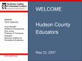 Hudson County Educators PowerPoint PPT Presentation