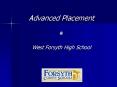 Advanced Placement PowerPoint PPT Presentation