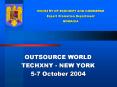 OUTSOURCE WORLD PowerPoint PPT Presentation