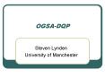OGSADQP PowerPoint PPT Presentation