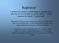 Repousse PowerPoint PPT Presentation