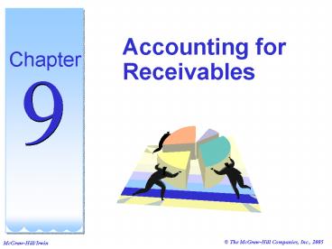 Accounting for Receivables