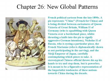 PPT – Chapter 26: New Global Patterns PowerPoint presentation | free to ...