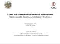 Curso 2do Derecho Internacional Humanitario: Comision de Asuntos Juridicos y Politicos  Washington, D.C. Enero 24, 2008 PowerPoint PPT Presentation