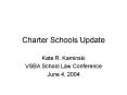 Charter Schools Update PowerPoint PPT Presentation