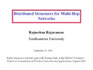 Distributed%20Structures%20for%20Multi-Hop%20Networks