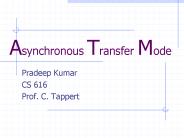 Asynchronous Transfer Mode