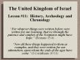 The United Kingdom of Israel PowerPoint PPT Presentation