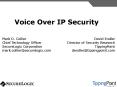 Cutting Edge VoIP Security Issues Color PowerPoint PPT Presentation