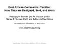 East African Commercial Textiles: How They are Designed, Sold, and Worn Photographs from the Erie Ar PowerPoint PPT Presentation