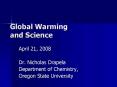 Global Warming and Science PowerPoint PPT Presentation
