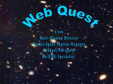 Web Quest