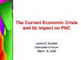 The Current Economic Crisis and Its Impact on PNC PowerPoint PPT Presentation
