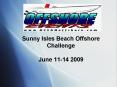 Sunny Isles Beach Offshore Challenge June 1114 2009 PowerPoint PPT Presentation