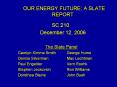 OUR ENERGY FUTURE: A SLATE    REPORT PowerPoint PPT Presentation