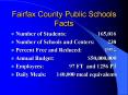 Fairfax County Public Schools Facts PowerPoint PPT Presentation