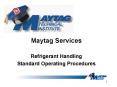 Maytag Services PowerPoint PPT Presentation