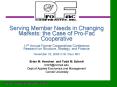 Serving Member Needs in Changing Markets: the Case of ProFac Cooperative 11th Annual Farmer Cooperat PowerPoint PPT Presentation
