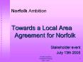 Norfolk Ambition PowerPoint PPT Presentation