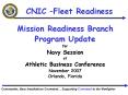 CNIC Fleet Readiness PowerPoint PPT Presentation