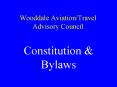 Wooddale Aviation/Travel Advisory Council PowerPoint PPT Presentation