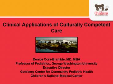 Clinical Applications of Culturally Competent Care